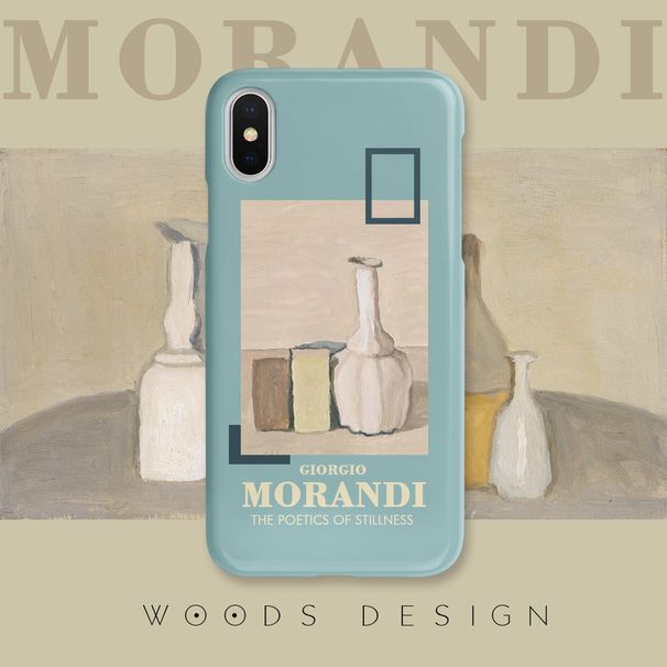 Unschlagbare Qualität Woods Morandi Ölgemälde Handyhülle für iPhone_voghion.com