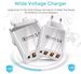 UK Plug Type-C PD Fast Charge USB Hub Mains Adapter Wall Charger For IPhone Sams_voghion.com