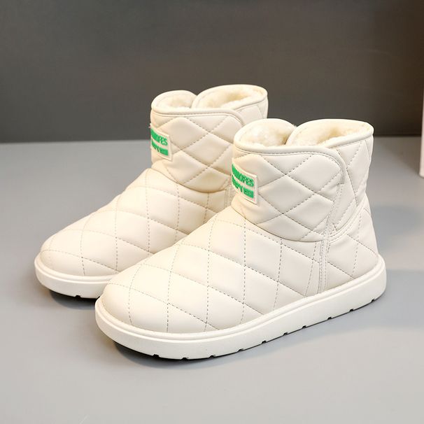 Rm883 Nuovi stivali da neve alti in stile coreano invernali con fodera in peluche per studentesse, casual, caldi e con aumento di altezza_voghion.com