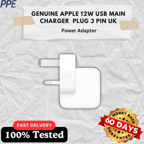 Original Apple 12W Wandladegerät Stecker A2167 Adapter Ladegerät für iPhone iPad_voghion.com