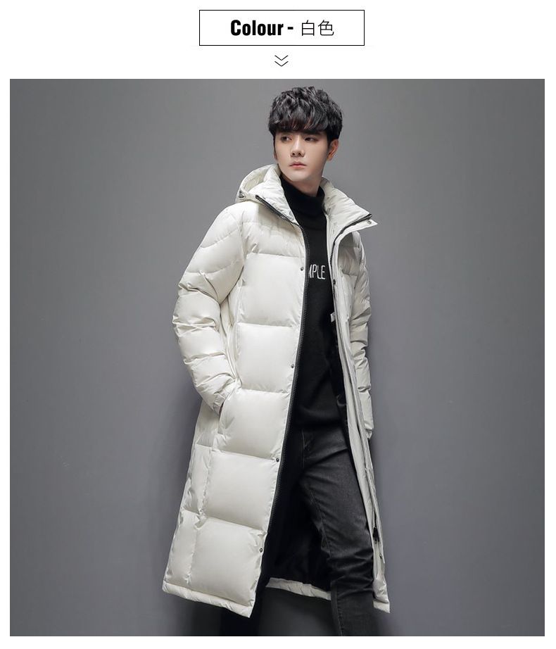 Unisex Thickened Jacket Winter Warm Knee High Warm Jacket Coat Jacket_voghion.com