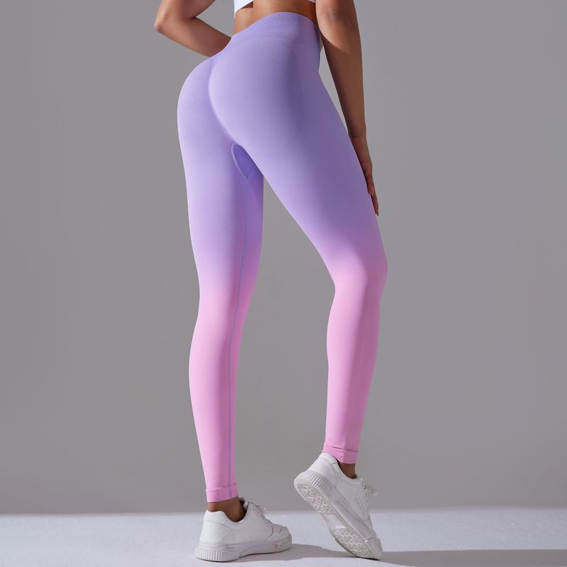 Mode fitnessbyxor för kvinnor Tight hip lift träningsbyxor snabbtorkande yoga byxor_voghion.com