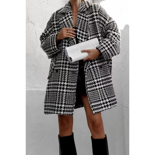 Women's Wool Coat – Thick Winter Overcoat With Lining, Elegant Double-Breasted Design_voghion.com