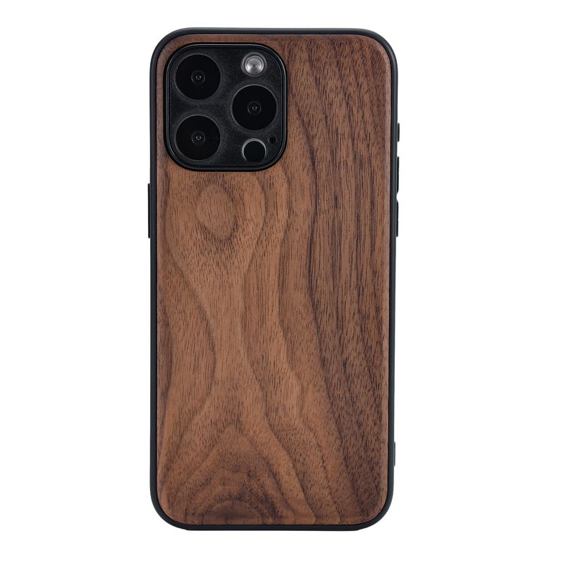 Applicable To Epple 15pro Solid Wood Mobile Phone Case 14pro Wood Mobile Phone Case 15promaxTPU All-inclusive Anti-drop 16pro_voghion.com