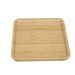 Wooden Serving Tray - Rectangular Platter For Sushi Desserts & Breakfast (Natural Teak Wood Multi-Purpose Dishware For Western & Asian Cuisine)_voghion.com