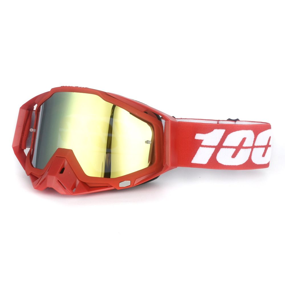 Casque de motocross unisexe 100, lunettes de protection UV pour l'extérieur, lunettes de sport coupe-vent pour le ski_voghion.com