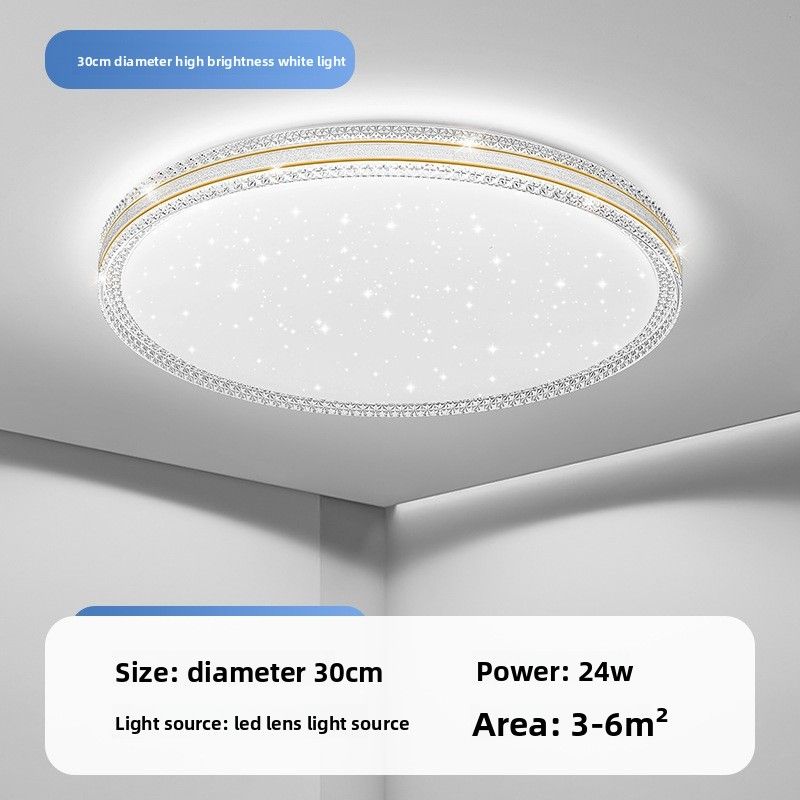LED Ceiling Master Bedroom Simple Modern Living Light Round Room Study Balcony Corridor New Lighting Fixture_voghion.com