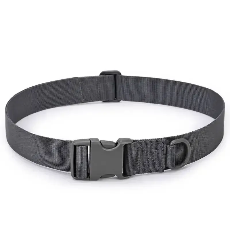 Centuri de luptă HOT camuflaj cu eliberare rapidă, curea de pânză neagră pentru bărbați, curea de vânătoare în aer liber, ciclism 80-125cm_voghion.com