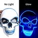 Halloween Horror Skull Mask - LED Cold Light Luminous, Cosplay Prop, Party Decoration, Spooky Glowing Skull Masks For Halloween_voghion.com