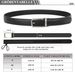 Men's Ratchet Men Leather Belt 33 Mm Wide With Adjustable Automatic Buckle For Suit Business Casual_voghion.com