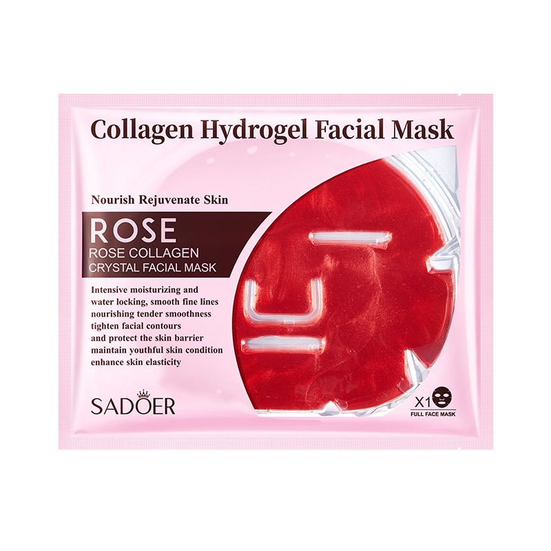 Maschera idratante completa SADOER Rose Collagen Crystal Hydrating Moisturizing Mask_voghion.com