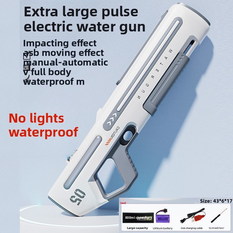Pulse Elecric Toy, Auomaic Absorpion, Powerful Spray, High-Pressure Waer Gun For Children, Boys' Children's Day_voghion.com