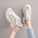 Scarpe sportive casual alla moda per studentesse e donne, primavera e autunno 2024, nuove scarpe da corsa in rete_voghion.com