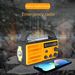 Radio solare 2024 Radio multifunzionale con ricarica manuale Radio di emergenza portatile_voghion.com