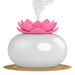 Lotus Aromatherapy Machine Office Ceramic Gift Home Mini Essential Oil Moisturizing Touch Humidifier_voghion.com