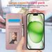 Custodia in pelle con portafoglio e porta carte magnetiche resistenti per iPhone 16 Pro Max 15 Plus 14 13 12 11 Flip Book Flip Fragrant Wind Bag Cover_voghion.com