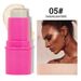 Multi-Functional Contour Highlighter Stick - 3-in-1 Blush, Primer & Shimmer For Face, Nose Contour & Cupid's Bow_voghion.com