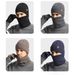 Winter Men's Knitted Hat, Cold-proof Knitted Scarf, Piled And Thickened Double-layer Scarf Gloves, Hat Three-piece Set_voghion.com