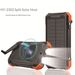 Detachable Solar Wireless Power Bank 20000mAh Hand Crank Generator With Light And Cigarette Lighter Built-in Cable_voghion.com