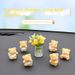 Butter Bear Ornament Car Interior Decoration Dashboard Display Desktop Cute Healing Plush Toy_voghion.com