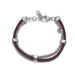 Titanium Steel Double Layer Leather Rope Bracelet Trendy Brand Couple Bracelet A Pair Of High Grade Sense Non Fading Versatile Bracelet_voghion.com