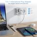 TESSAN Universal Adapter Worldwide With USB & Type C, International Plug All-in-one Wall Charger For US EU UK AUS Travel_voghion.com
