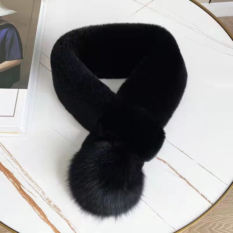 New fashionable winter plush scarf, comfortable and warm plush material, stylish and beautiful design, making you charming and warm in winter
_voghion.com
