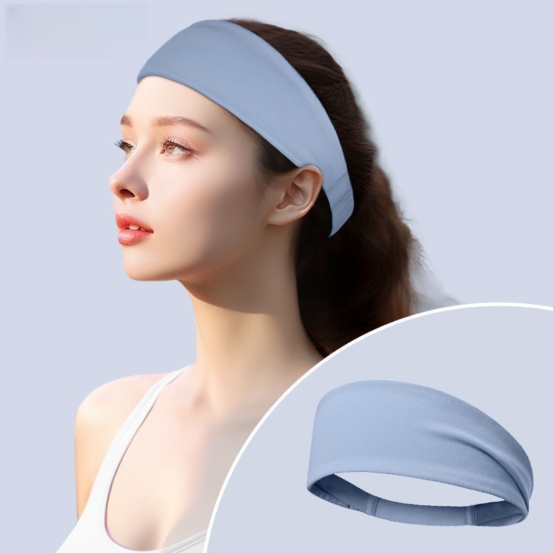 Sports Running Fitness Yoga Sweat-Absorbing Headscarf Hair Tie Sweatband Headband Quick-Dry_voghion.com