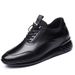 TerraStride Business Formal Two-Layer Cowhide Genuine Height Increasing Spring Summer Casual Men's Leather Shoes_voghion.com