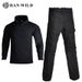 Hanye Camouflage G2 Training Herren Langarm Combat Frog Pants Taktischer Frogman-Anzug_voghion.com