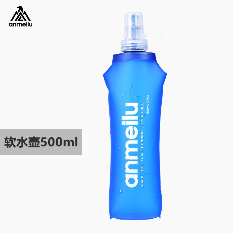 Outdoor Sports Cup Squeeze Bottle Folding Type TPU Water Bag Running Equipment_voghion.com