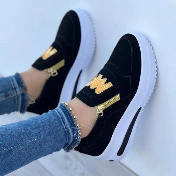 SHLIANG, nuevas zapatillas planas para mujer, de otoño, de diseñador, clásicas, informales, para caminar, de moda romana, para correr, tallas grandes, zapatos de mujer_voghion.com