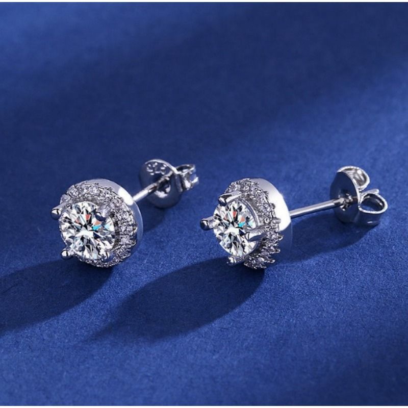 Ohrringe 1pc Damen Accessoires Damen Versilberte Ohrringe Damen_voghion.com
