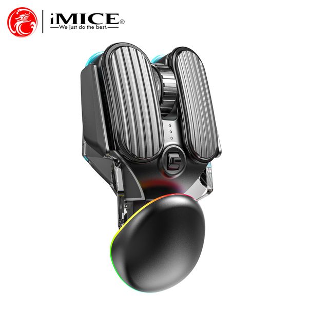 Digitex Digitex New IMICE Brand T800 Rechargeable Wireless Low Noise Silent E-Sports Gaming Bluetooth Mouse_voghion.com