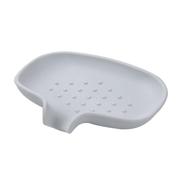 3er-Set Schwammhalter, multifunktional, aus weichem Silikon, Seifenbehälter, Bürstenablage, Abtropfschale für Küche und Bad, Geschirrablage_voghion.com