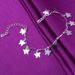 Nuovo stile elegante braccialetto a farfalla accessori per abbigliamento cavigliera in argento placcato in rame gioielli coreani piccoli_voghion.com