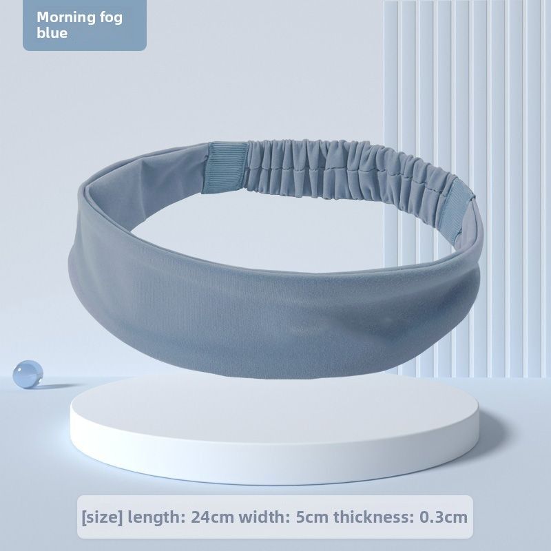 Yoga Outdoor Fitness Basketball Running Sweat-Absorbing Sweatband Sports Sweat-Wicking Headband_voghion.com