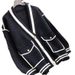 Damenbekleidung Doppelseitiger Woll-Cardigan-Mantel - Dicker Strickpullover mit offener Vorderseite, V-Ausschnitt und Taschen, Elegante und lockere Passform, Schwarz und Weiß_voghion.com