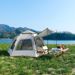 Outdoor 5-8 Person Automatic Quick Open Portable Folding Hexagonal Sun Protection Mosquito Proof Family Camping Tent_voghion.com