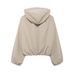 Women's clothing 2024 autumn and winter new style loose hooded jacket_voghion.com
