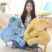 Adorable Baby Soft Plush Long Nose Elephant Sleep Pillow For And Kids Newborns_voghion.com