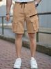 Men's Clothing Retro Sportswear Casual Shorts Men Summer Ice Silk Cool Loose Five Point Pants_voghion.com