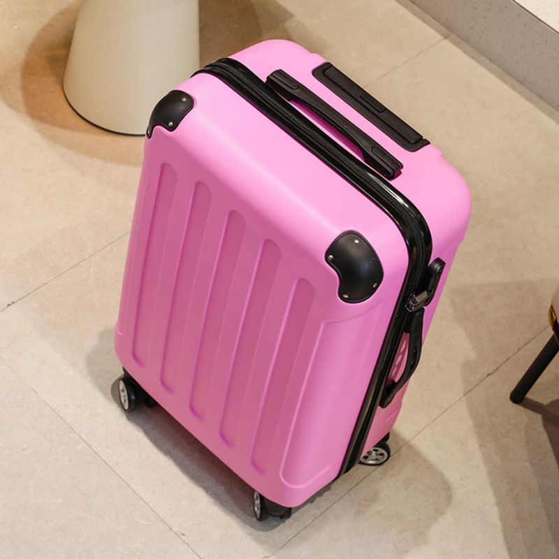 Nouvelle Valise De Voyage À Roulettes Pour Hommes Et Femmes, Boîte À Barres Côtelées, Valise D'embarquement, Boîte À Mot De Passe, Solide Et Durable,_voghion.com