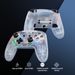 Switch Game Controller Vibration Wake Up Burst Switch PRO Bluetooth Transparent NS Game Controller_voghion.com