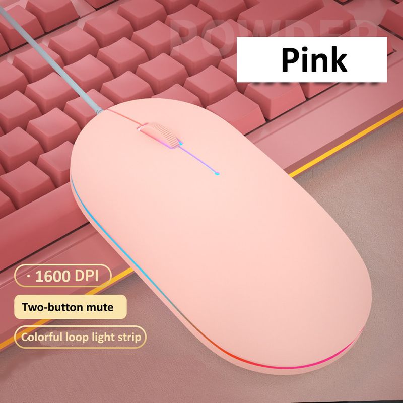 [Forró eladások] Suttogó csendes mini egér ergonomikus USB vezetékes egér PC-hez és laptophoz 1600 DPI optikai némítással a kényelmes fogásért és a precíz navigációért_voghion.com