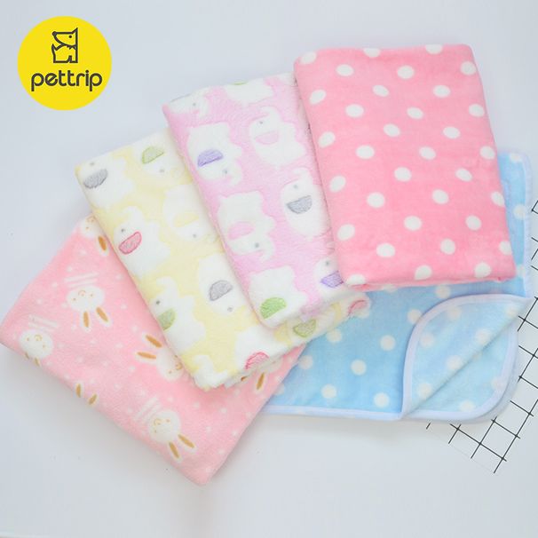 Flanellen warme hondenmand, huisdiermat_voghion.com