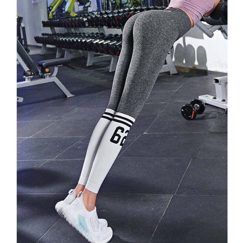 SUPERFLOWER No Embarrassmt Line Leggings Lift buiten Dragen Hoge taille Fiess-broek Yoga Sneldrogende hardloopbroek voor_voghion.com