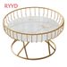 Glass RYYD Creative Bowl Living Room Coffee Table Decorative Candy Dish For Snacks And Fruit Display_voghion.com