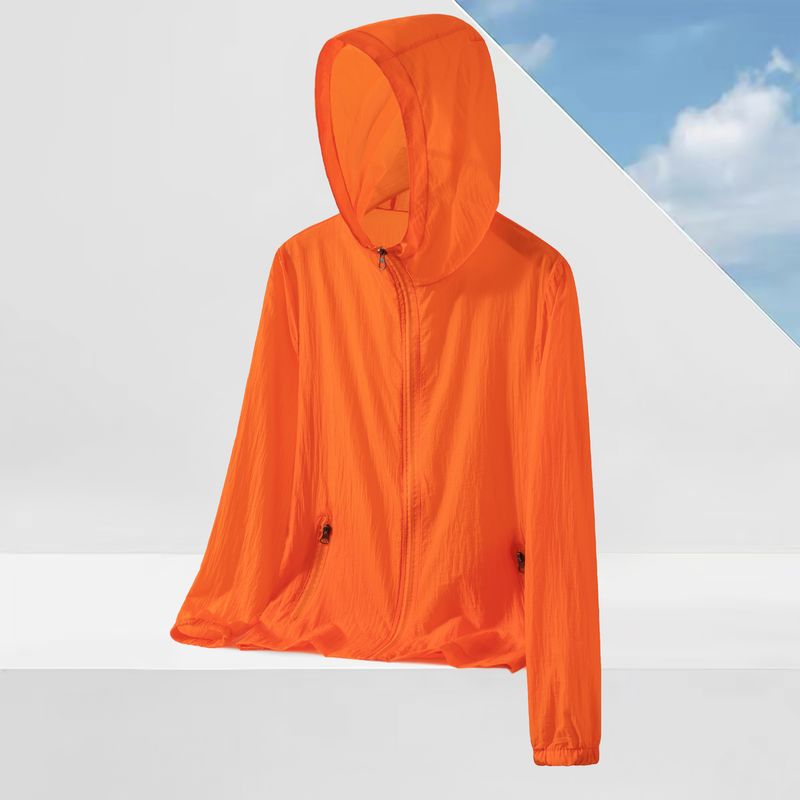 Men's Clothing Spring And Summer New Casual Hooded Windbreaker Jacket Thin Sun Protection Clothing_voghion.com
