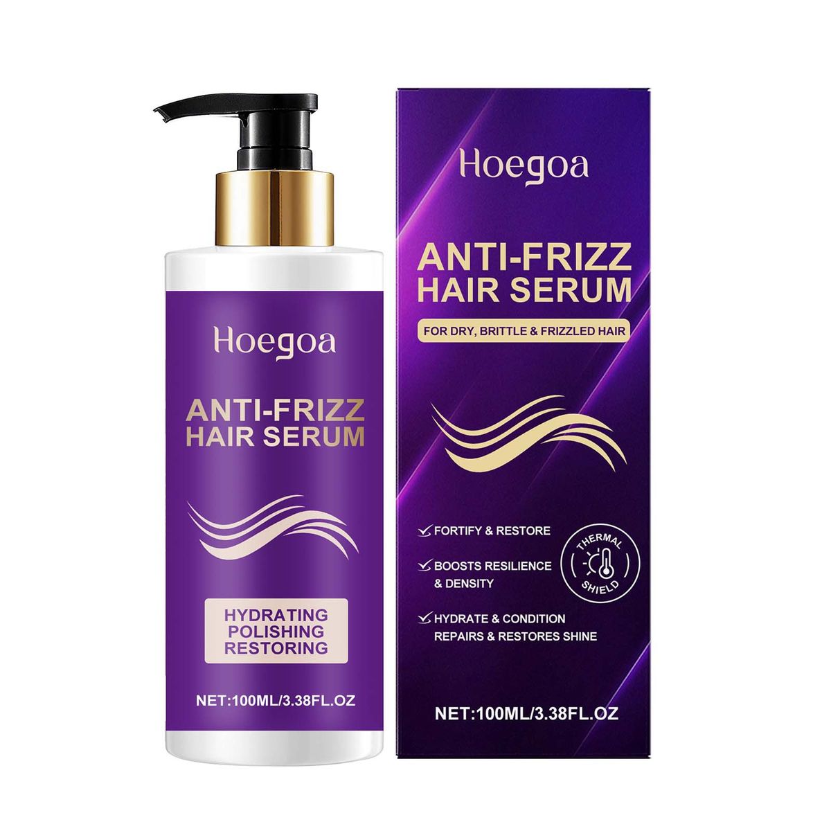 L'essenza nutriente HOEGOA idrata in profondità, rafforza i capelli, ne esalta la lucentezza, ne migliora la qualità, li rende lisci e_voghion.com